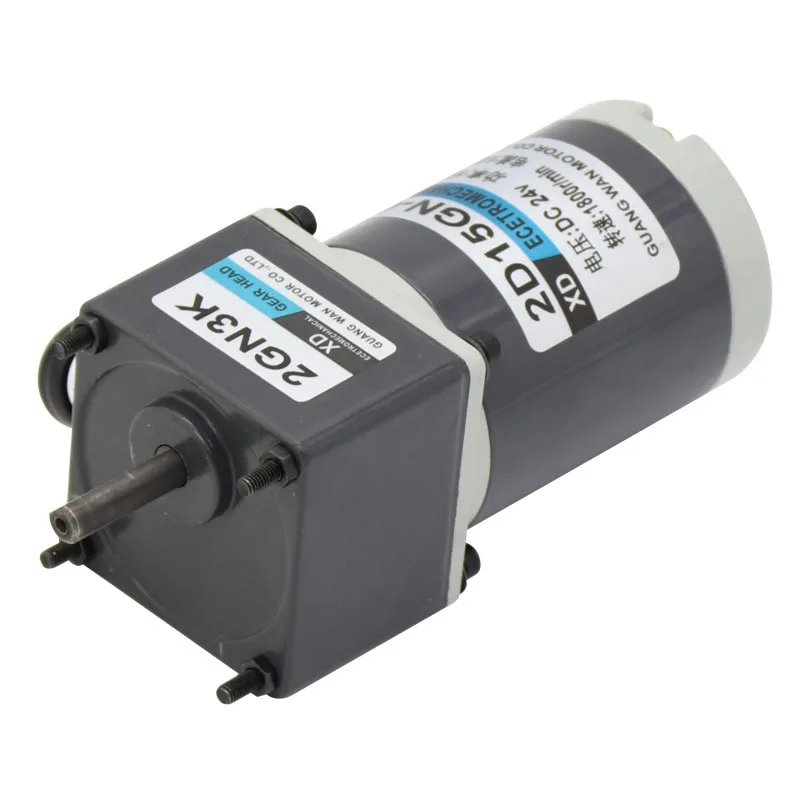 

DC Motor, 12V24V Adjustable Speed Motor, CW/CCW High Torque Motor, 15W Low Speed Motor, 2D15GN-C