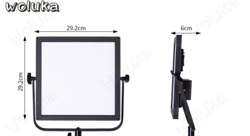 Photography LED lamp Li Shuai flat-panel video outside interview light square LED518A soft battery carrying case CD50 T06 | Электроника