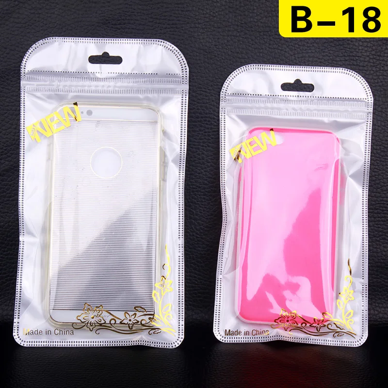 B 18Samsung S5 S6 S7/S7 Plus для Iphone упаковка Ziplock Сумки ПВХ Печать Карманы универсальные