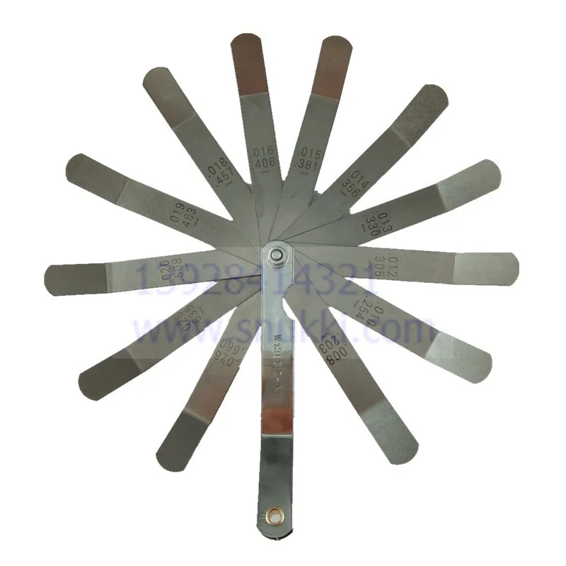 1pc Spark plug gap tool measurement Coin type gauge gap measure toolin