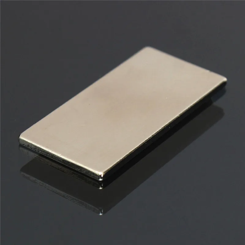 

1PC Strong Block Magnet Craft Model Rare Earth Neodymium Neodymium Magnet Permanent Magnet 40 x 20 x 2 mm