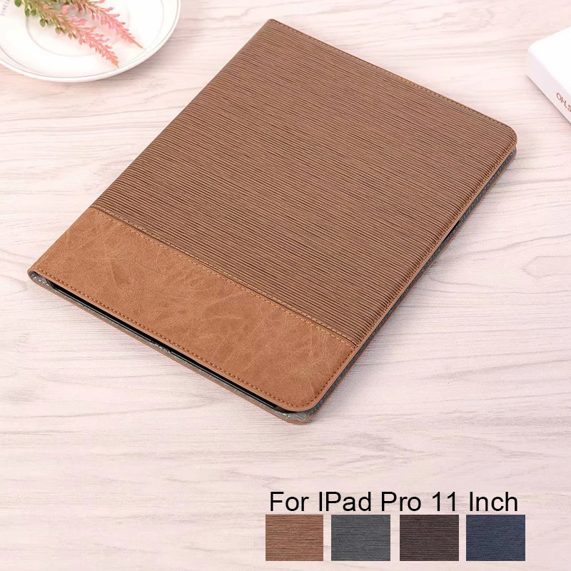

Case for iPad Pro 11 2018 Luxury PU Leather Smart Cover Folio Case Auto Wake Cover Case for New iPad Pro 11 2018 Release