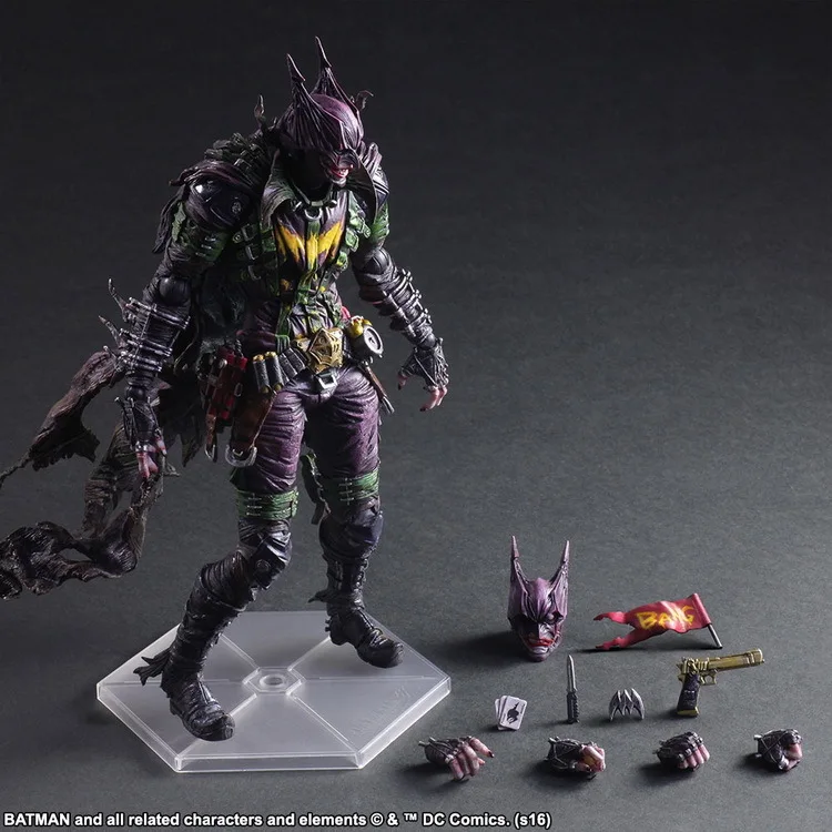 

DC COMICS VARIANT PLAY ARTS KAI BATMAN Rogues Gallery The Joker PVC Action Figure Collectible Model Toy 26cm KT3984