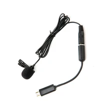 Двери LM20 BY-LM20 Pro 3,5 мм Клип Спорт Externe Microfoon клип Microfoon Mini USB для GoPro Hero 4 3+ 2 видео