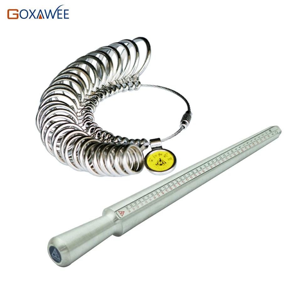 Buy Silver Ring Sizer Finger Sizing jewelers Measuring