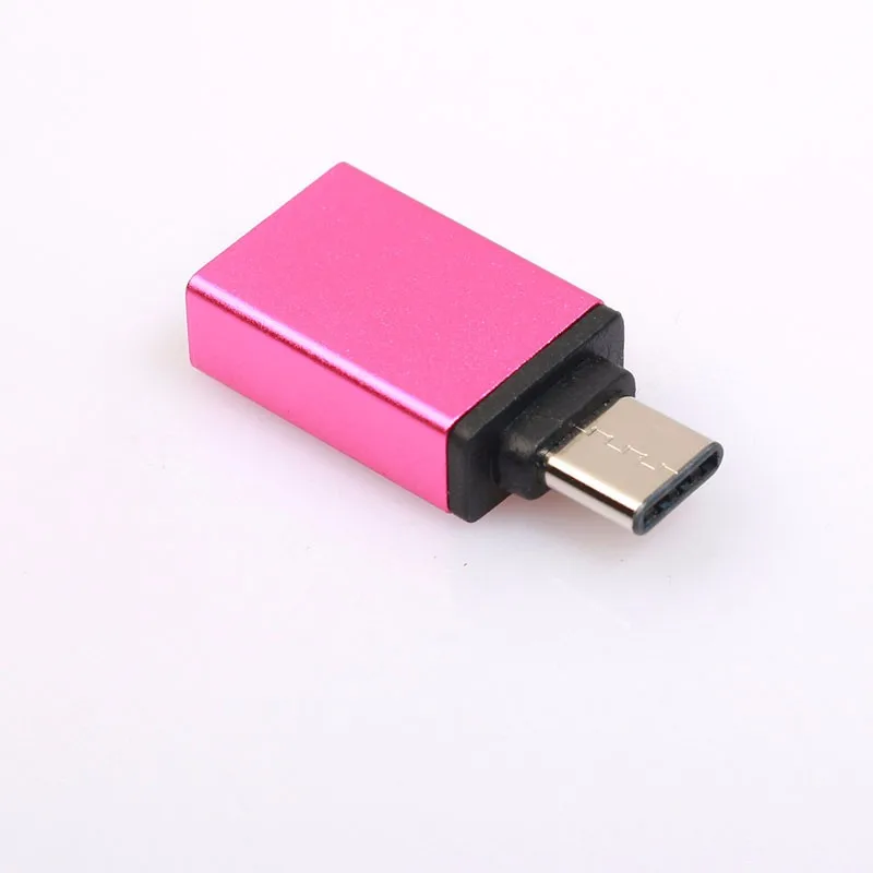 Металлический USB 3,1 type-C штекер USB 2,0 3,0 Женский конвертер адаптер с функцией OTG для Apple Macbook Google Chromebook Pixel