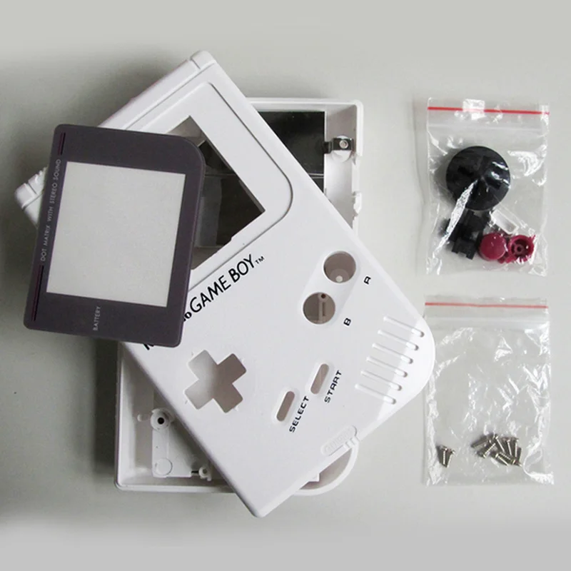 Applicable To The Gameboy Game Boy Original Game Console Shell Simple Installation GB Console Shell W Screen W / Screw