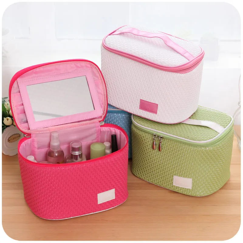 Convenient Cosmetic Cases Classic Large Capacity Women Makeup Vanity