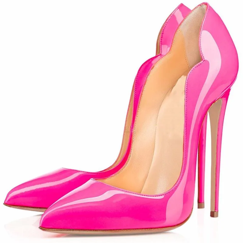 COCOAFOAL Women's High Heels Wedding Shoes Heel Woman Purps Sexy Zapatos Mujer Tacon Black Red Women's High Heels Shoes Party