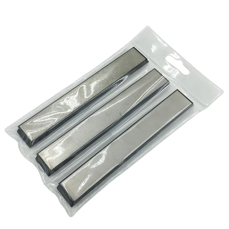 

MDSPLPIY Diamond Sharpener 1Set 3pcs Kitchen Tool Knife Sharpening Edge Diamond Whetstone Kitchen Knife Sharpener System