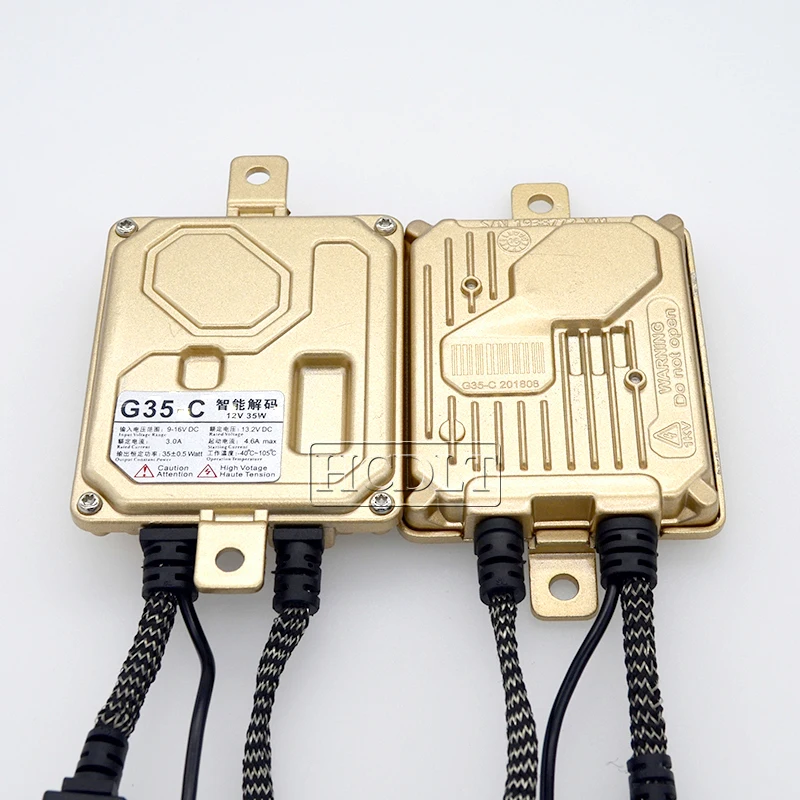 HCDLT 12V Car Headlight Canbus HID Xenon Kit 35W H1 H3 H7 H11 9005 9006 9012 D2H Xenon Bulb 5500K EMC 35W Canbus Ballast Reactor (3)