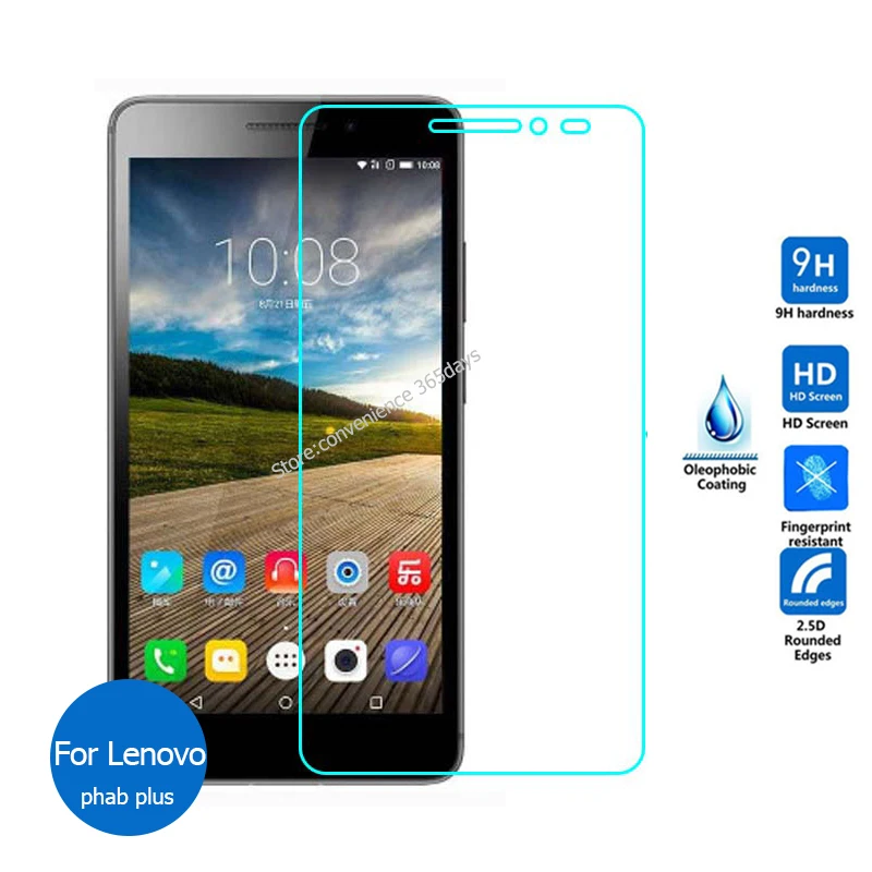 

For Lenovo Phab Plus Tempered Glass Screen Protector 9h Safety Glass on PB1-750M PB1-770M PB1-770N PB1-750N PB1 750m 750n 770M