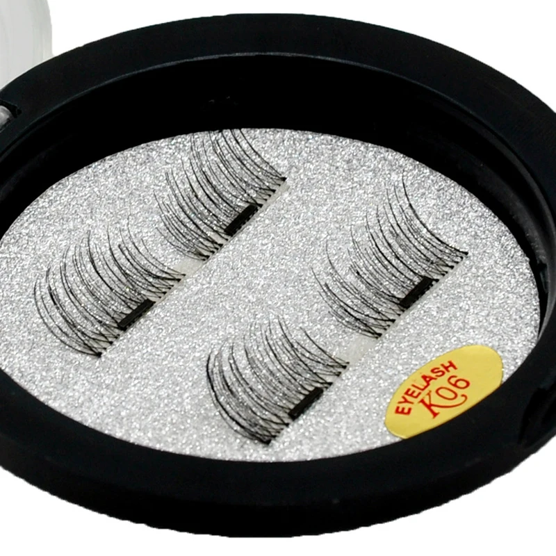 d22 Eye Lashes Magnetic Box 4pcs 3d Magnetic False Eyelashes Natural Eye Lashe Reusable Handwork False Lashes Japan Visofree 12 (19)