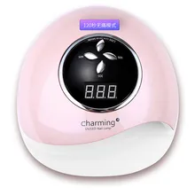 60 Вт профессиональный uv led лампы для ногтей 39 шт. светодиодный светильник Двойные источники света Сушилка для ногтей инфракрасный Сенсор отверждения все гель сушильная машина