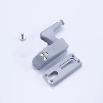 

High Quality 10Pcs 0.25W Inner Hinge LED Sensor Light For Kitchen Bedroom Living Room Cabinet Cupboard Closet Night Lights