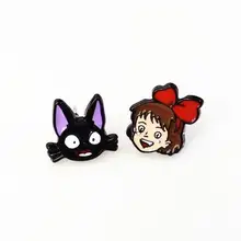 12 пар мультфильм японского аниме кошка серьги мультфильм Для женщин девочек дети прекрасные подарки m-103