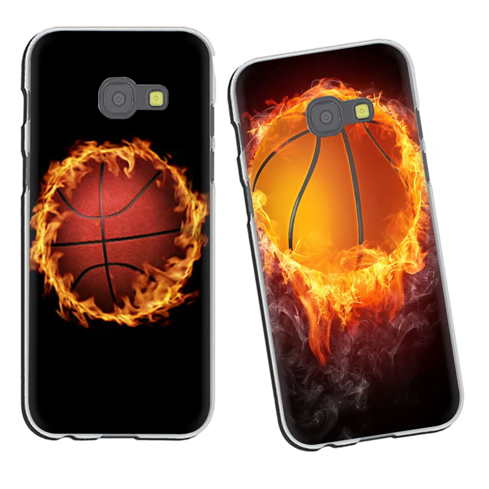 Жесткий чехол для телефона Basketball dark Galaxy J8 J7 Duo J6 J5 J4 J3 J2 J1 Prime Plus 2017 EU US версия