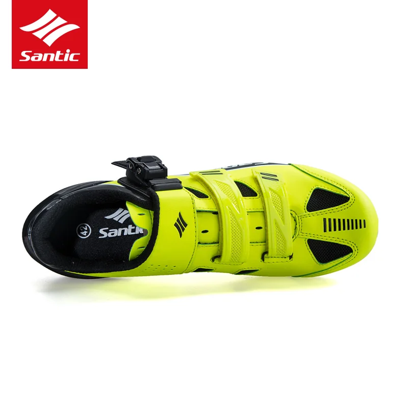 Zapatos de Ciclismo Santic 2019 Pro hombres desbloqueados zapatos de bicicleta de carretera de montaña antideslizantes transpirables MTB zapatos Zapatillas de bicicleta Ciclismo