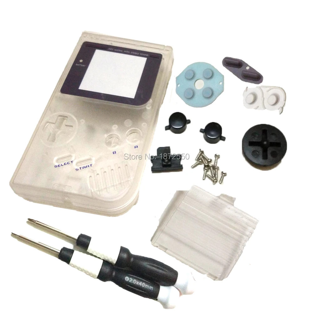 Подушечка Для Цвет полный комплект запасных Корпус для приставка Gameboy GB