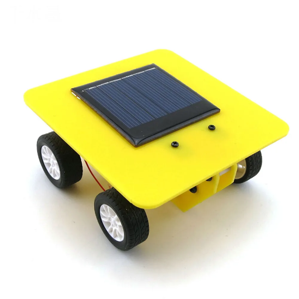 Игрушка на солнечных батареях мини игрушка на солнечных батареях DIY автомобильный комплект Детский обучающий гаджет хобби Забавный подарок для детей A521