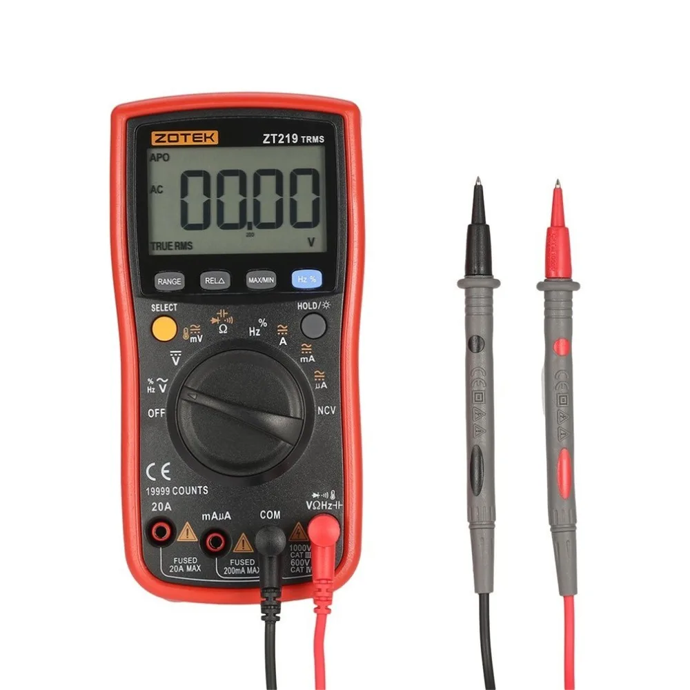 ZT219 тестер цифровой richmeters rm409b multimeter мультиметрмультиметр mastech транзисторов esr meter