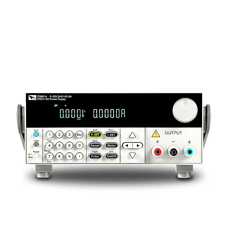 ITECH IT6861A 20V/5A/100W 8V/9A/72W Single Output Dual Range Programmable DC POWER SUPPLY | Обустройство дома