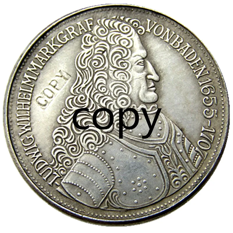 

Germany, Federal Republic, 5 Mark, 1955 G Silver Plated Copy Coin