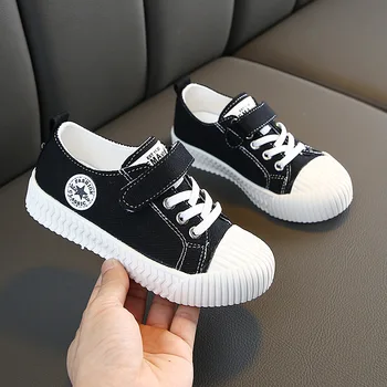 

Children Canvas Shoes for Kids Sneakers Breathable New Spring 2019 Fashion Toddler Girl Shoes Boys Casual Canvas Shoes C07013