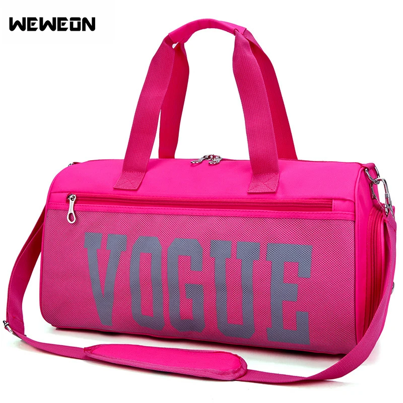 

Women Gym Fitness Bag Dry Wet Separation Sports Bag Men Professional Training Bags For Shoe Yoga Travel Handbag sac de sport