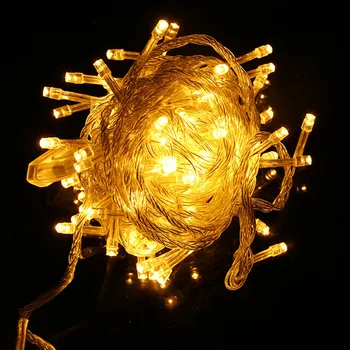 

220V 10M LED String Light Waterproof Fairy Lamp 100 LED Party Indoor Outdoor Festival Christmas Wedding Home Decoration DA