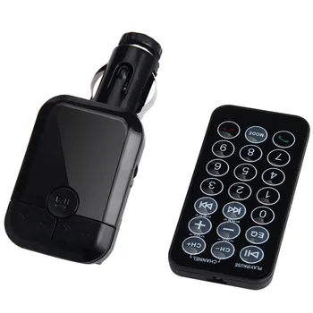 

USB Charger LCD Car Kit MP3 Bluetooth FM Transmitter With Hands-Free Gift Suitable for Android/iPhone/Other Smart Phone