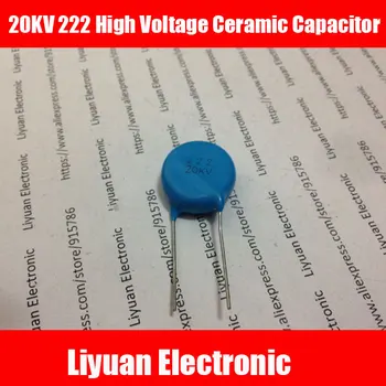 

Free shipping! ! 10pcs 20KV 2200PF 222 High Voltage Ceramic Capacitor
