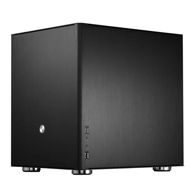 JONSBO V4 серебристый алюминиевый корпус Поддержка MicroATX ITX материнская плата HTPC чехол для компьютера