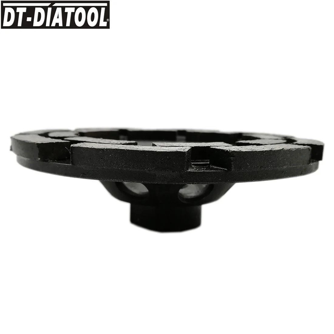 DT-DIATOOL 1 шт. Dia100mm Diamond двухрядные чашевидный шлифовальный круг 4 дюйма для бетонного кирпича твердый камень Гранит Мрамор с M14 нить