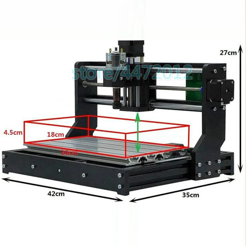 CNC 3018 PRO лазерный гравер древесины ЧПУ маршрутизатор машина GRBL ER11 Хобби DIY гравировальный станок для дерева PCB ПВХ Мини CNC3018 гравер