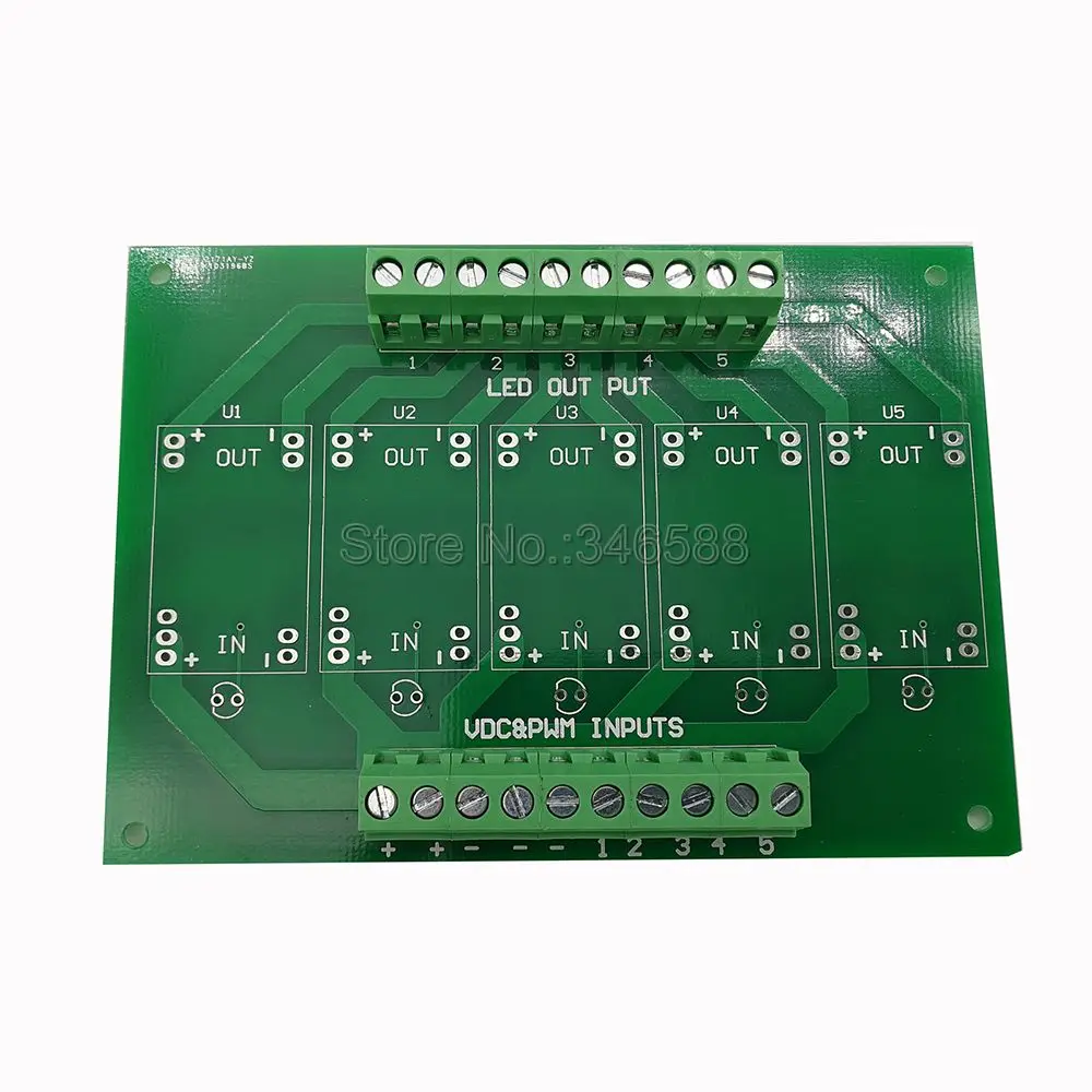 5 Kanaals Meanwell LDD-700H LDD-500H LDD-1000H LDD-350H LDD-600H LED Driver LDD Circuit PCB Board LDD Dimmer Controller