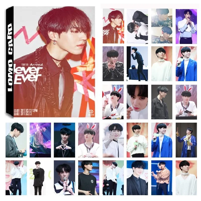

30Pcs/set KPOP GOT7 YuGyeom Single 02 Album HD Photo Card PVC Self Made LOMO Photocard