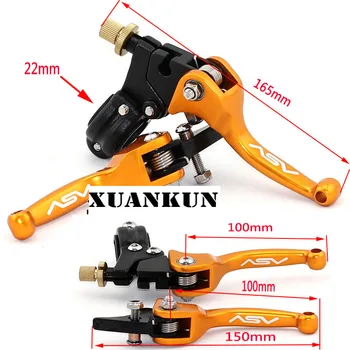 

XUANKUN Off-Road Motorcycle Modified Parts Clutch Brake Horn handle ASV Brake Clutch Handle High Strength