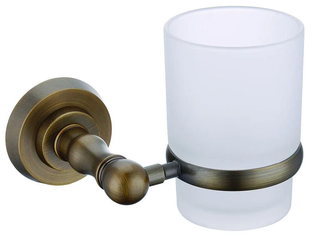 Античная отделка круглое основание с одной чашкой держатель стаканов