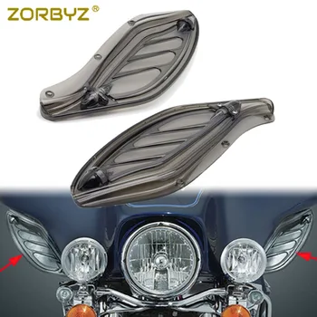 

ZORBYZ Adjustable Fairing Side Wings Windshield Air Deflectors For Harley Touring Tri Electra Street Glide 1996-2011 2012 2013