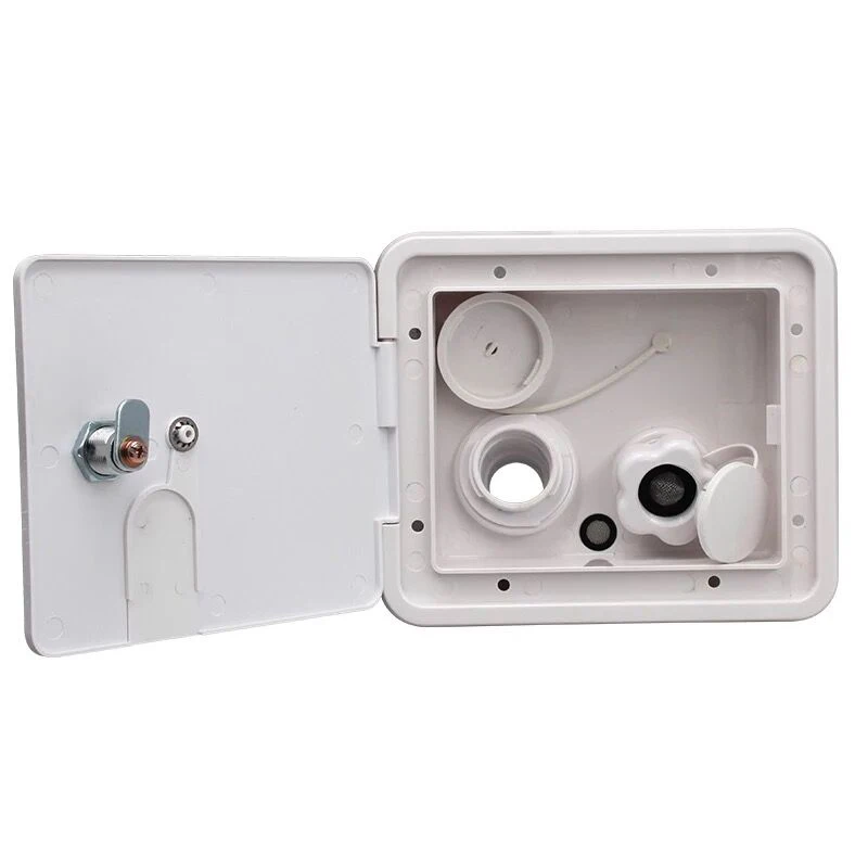 

Universal Controllable Gravity Water Hatch/Water Intake Fill Dish Lock Keys For Rv Trailer Camper Tanks Caravan