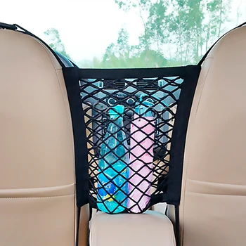 

Car Truck Storage Luggage Hooks Seat Mesh Net For Mercedes Audi A4 B6 VW Mazda 3 Opel Astra H Kia Rio Skoda Octavia Accessories
