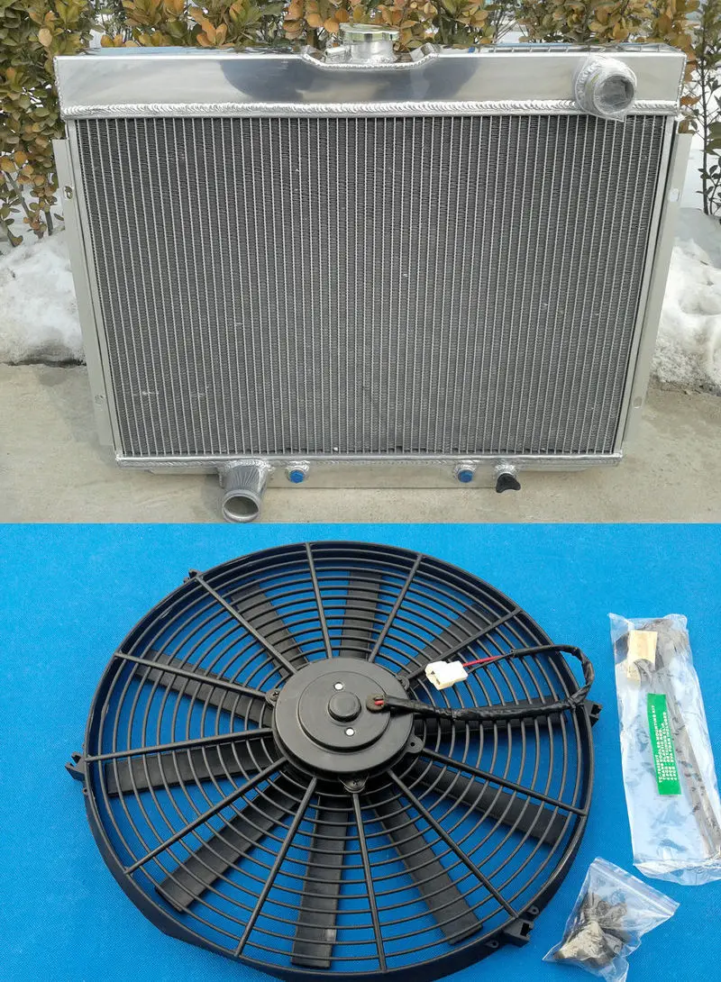 Mercury Cougar//XR7//Torino 1968-1969 ALUMINUM RADIATOR 1967-1970 Ford Mustang