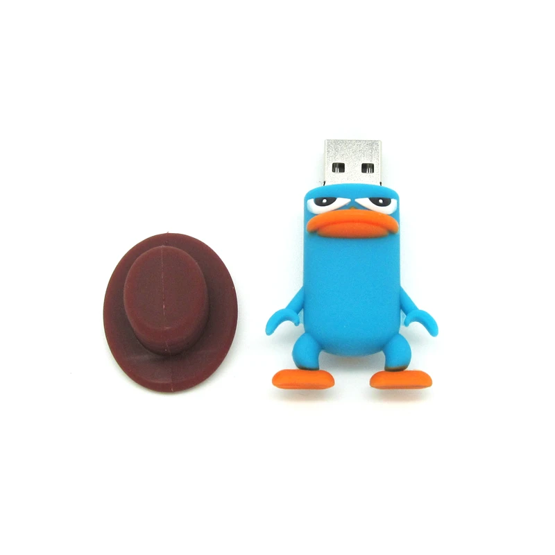 3-Perry-the-Platypus-usb-flash-dive-cartoon-pen-drive-blue-duck-usb-stick-32g-16g-8g
