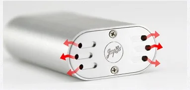 bottom ventilation holes of wismec noisy cricket mod