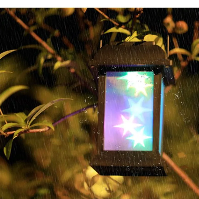 

Motion Sensor LED Solar Panel Flashing Lantern Light Outdoor Garden Waterproof Lamp Villa Landscape Creative Chandelier Decor