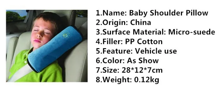 duvet insert Baby Pillow Car Auto Safety Seat Belt Harness Shoulder Pad Cover Children Protection Covers Cushion Support  YYT096-YYT100 cooling mattress topper