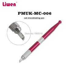 Высочайшее Качество 50 шт. брови татуировки Вышивка ручка с 14 pin microblading иглы для перманентного макияжа губ бровей DHL/ EMS