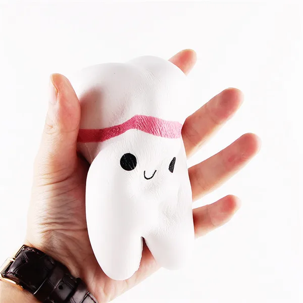 Cute Squishy Fake Artificial Tooth Dentist Venting Toys - 11