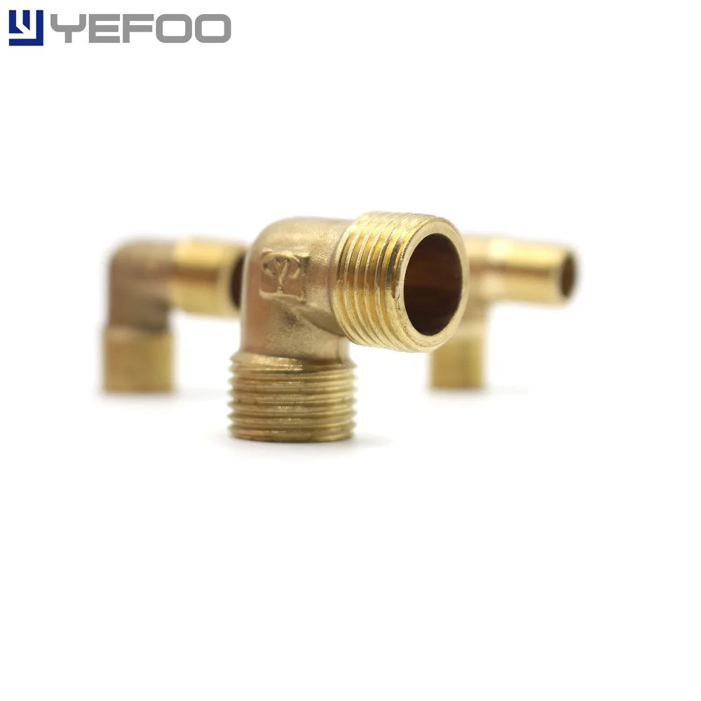 Yefoo внешней резьбой quick release воздуха установки внешний резьба Локоть разъем 5 шт.